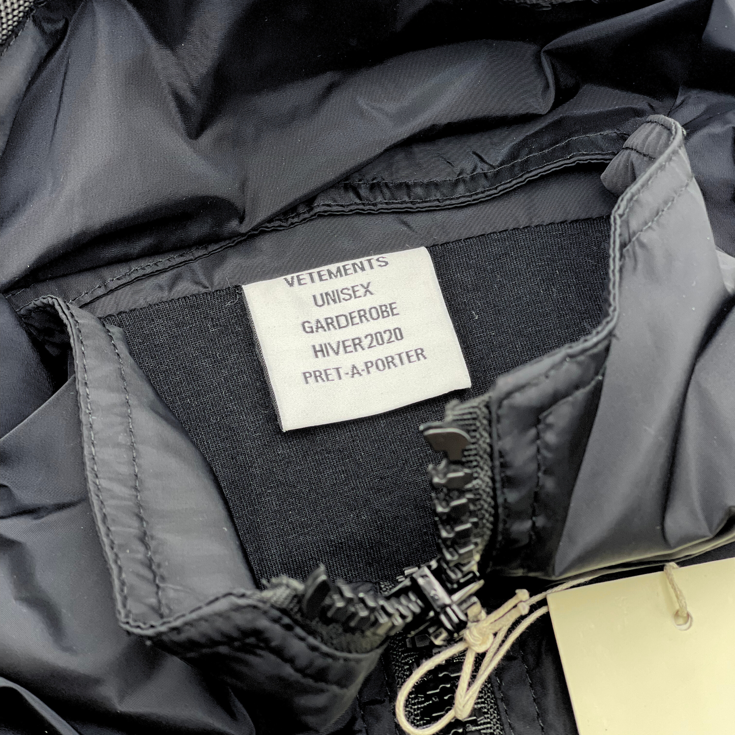 Vetements AW19 Interpol Packable Jacket