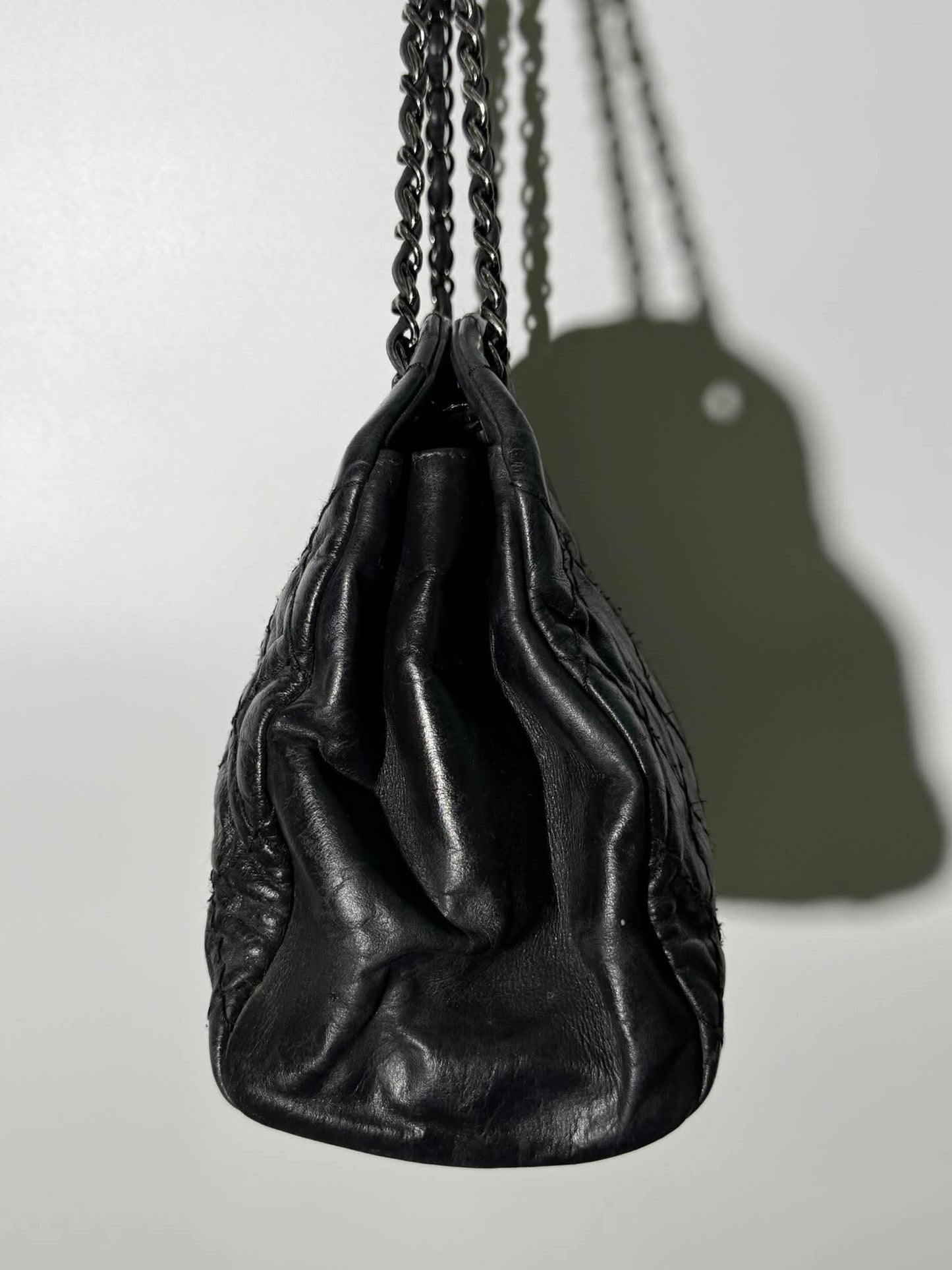 Chanel Iridescent Just Mademoiselle Bowling Bag