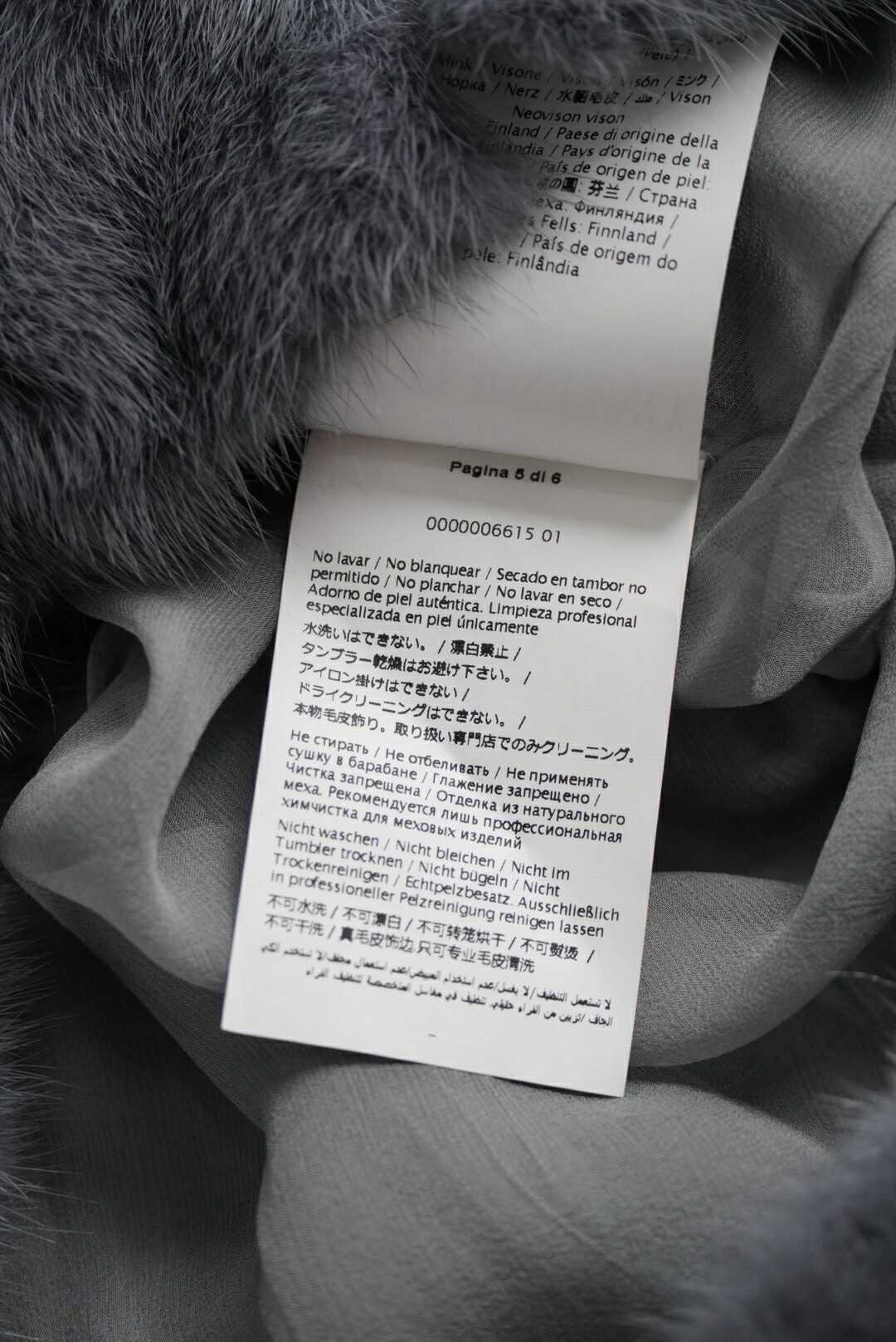 Valentino Mink Fur Jacket