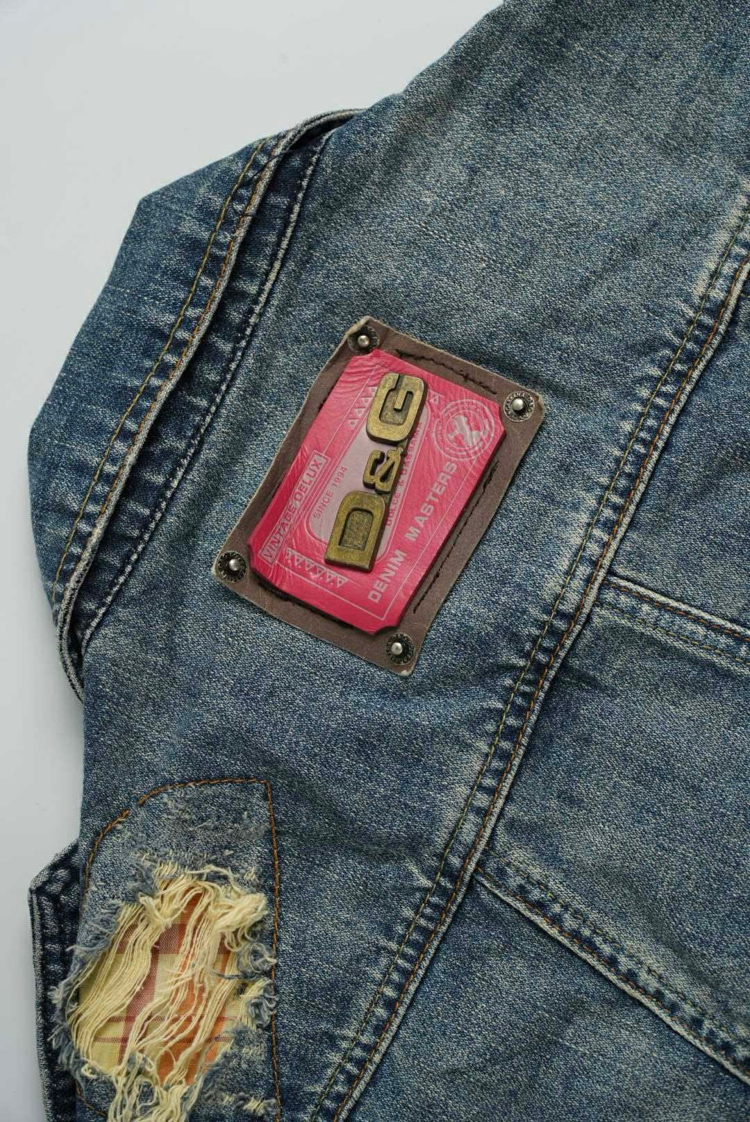 Dolce & Gabbana Multi Pocket Denim Jacket