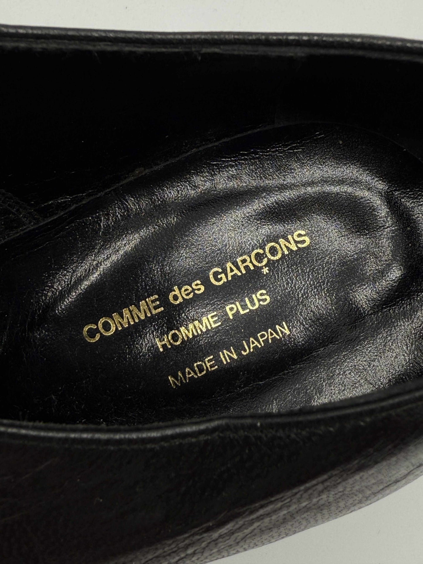 Comme des Garcons Homme Plush Leather Shoes