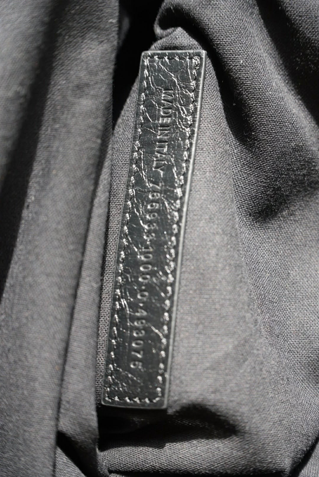 Balenciaga Creased Leather Monaco Chain-Strap Shoulder Bag