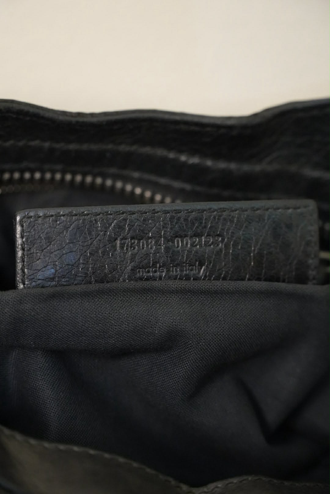 Balenciaga Black Leather Giant 21 Silver Motorcycle City Bag