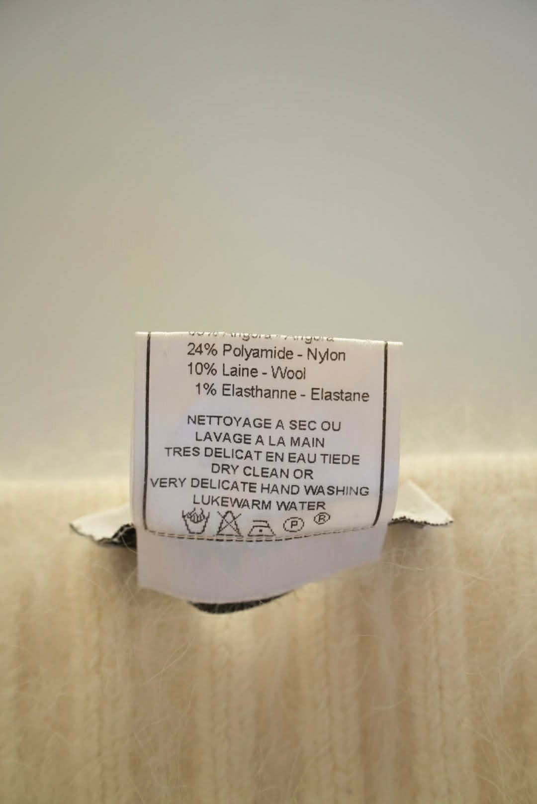 Christian Dior Boutique White Tie Cropped Tank