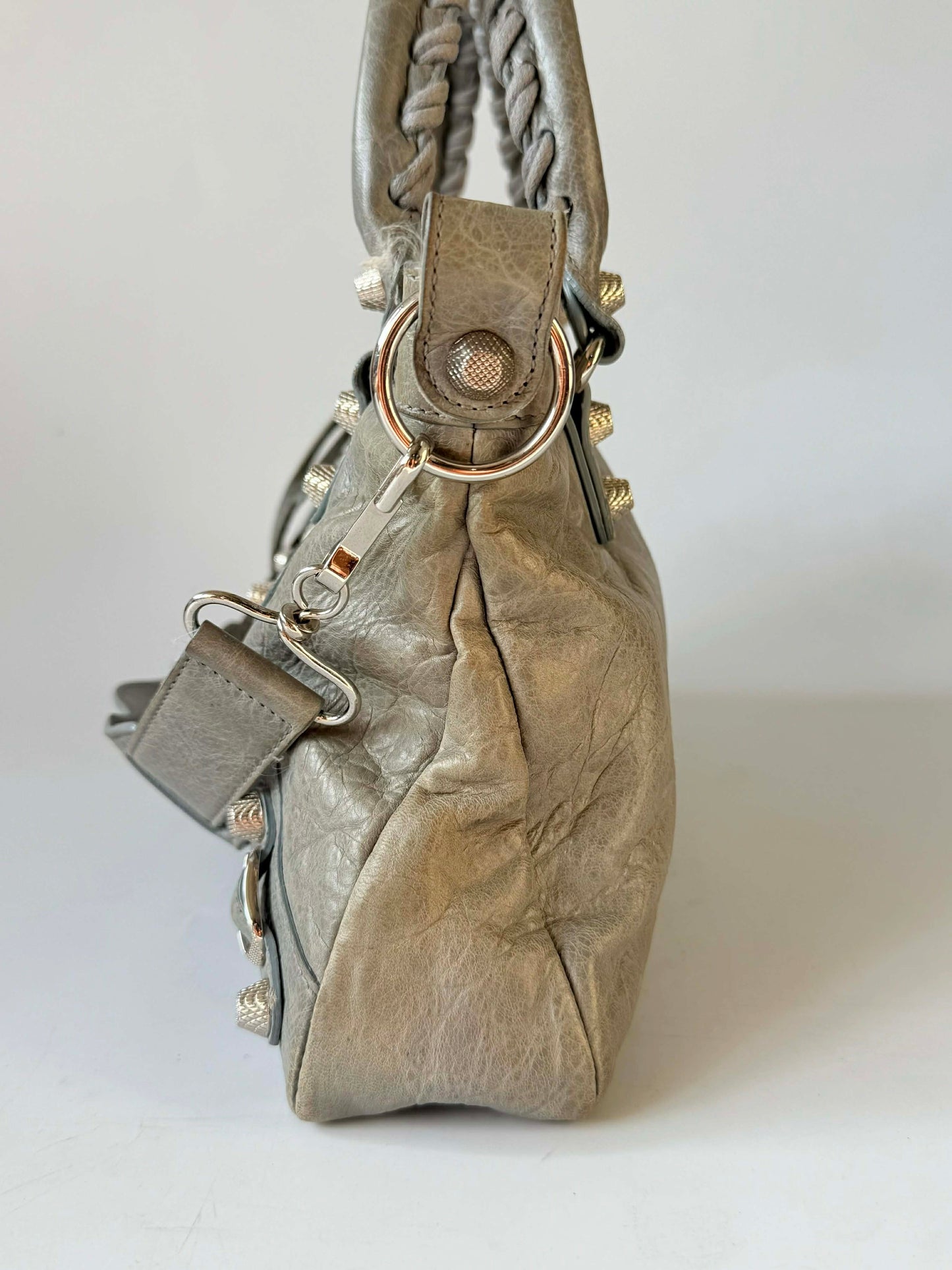 2000’s Balenciaga Gray Giant 12 Silver Classic First Bag