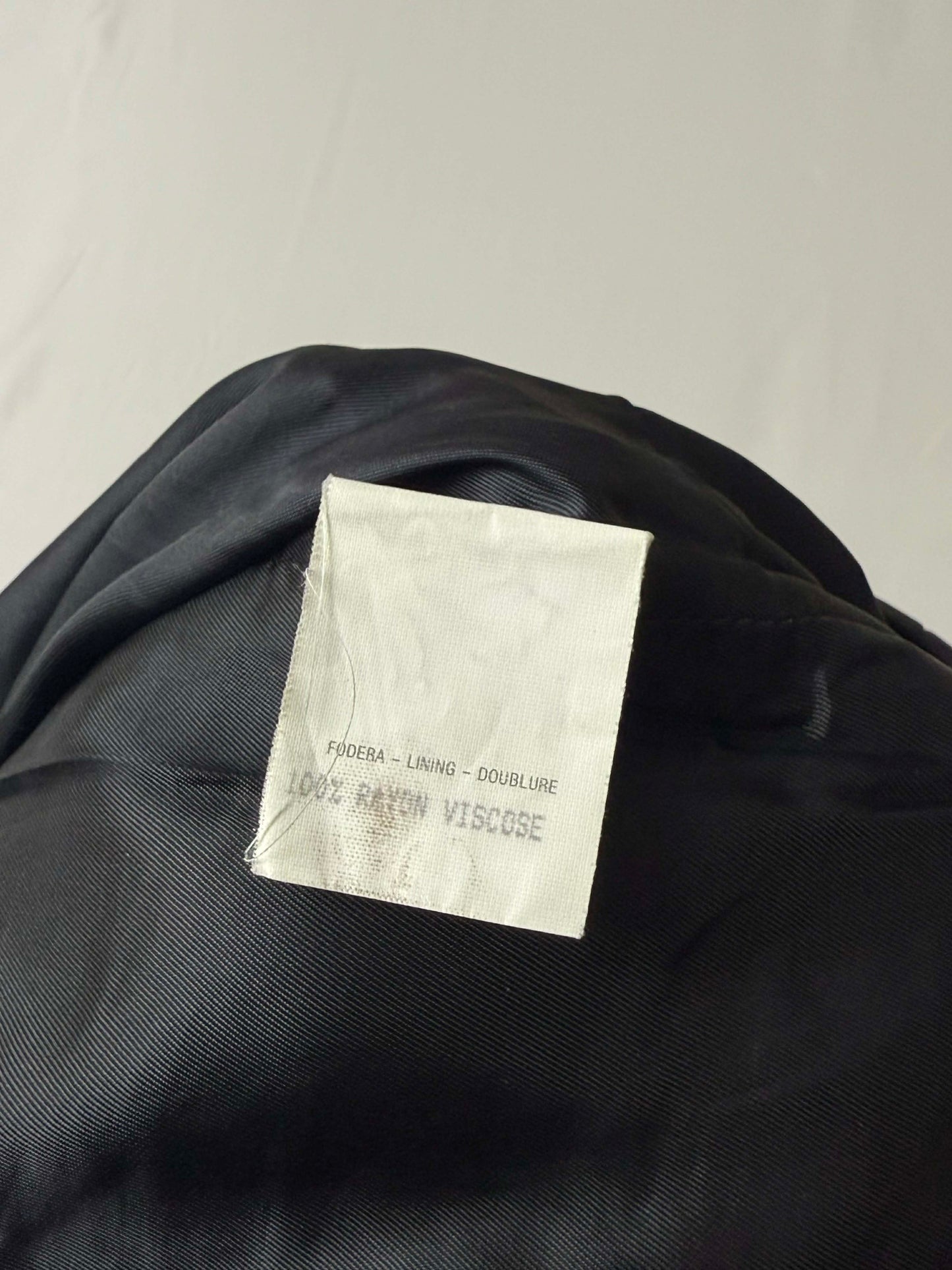 Gucci by Tom Ford 1997 Belted Leather Wide Pants