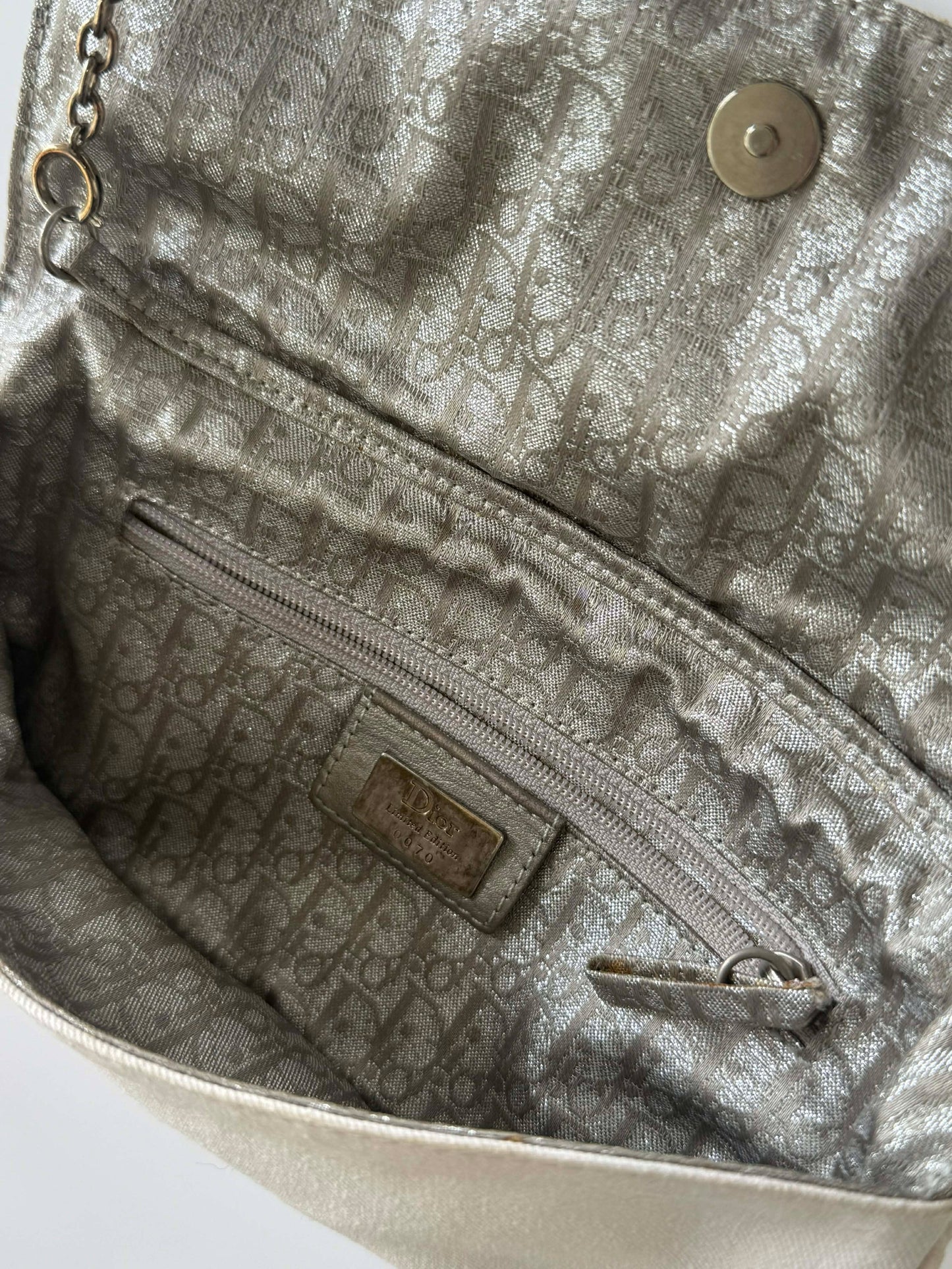 Christian Dior Galliano Coin Street Chic Wallet on Chain