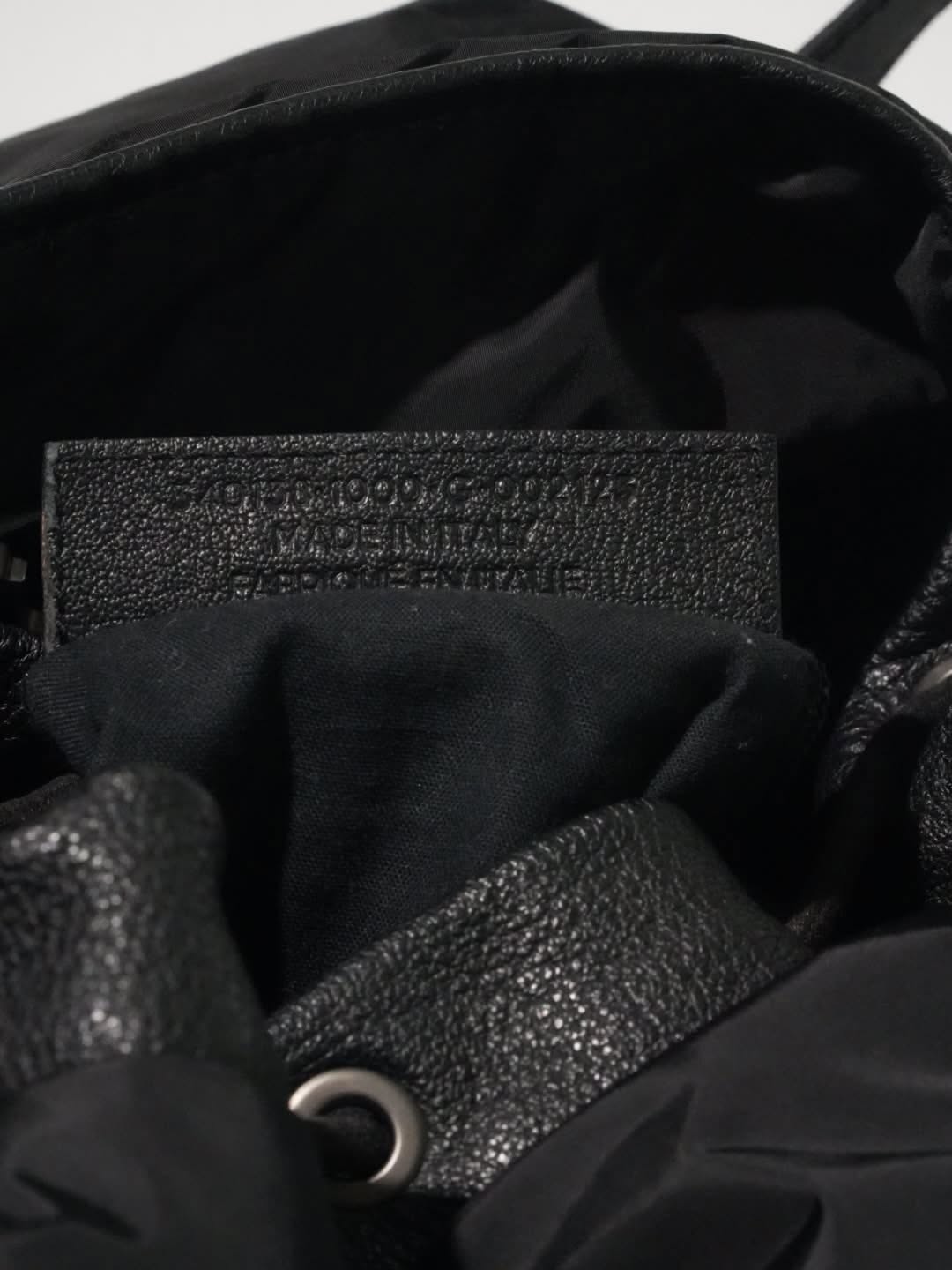 Balenciaga 2010-2015 Padded Traveler Black Backpack