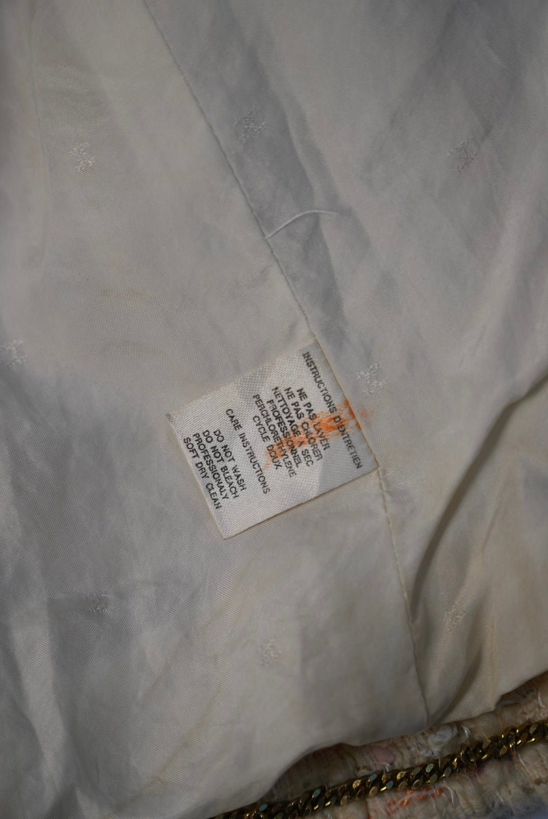 Chanel Boutique La Petite Veste Noire Tweed Jacket