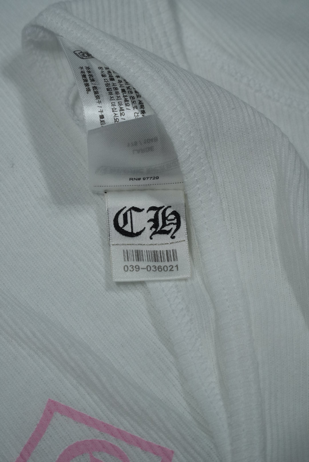 Chrome Hearts T-Bar Rib Tank Top