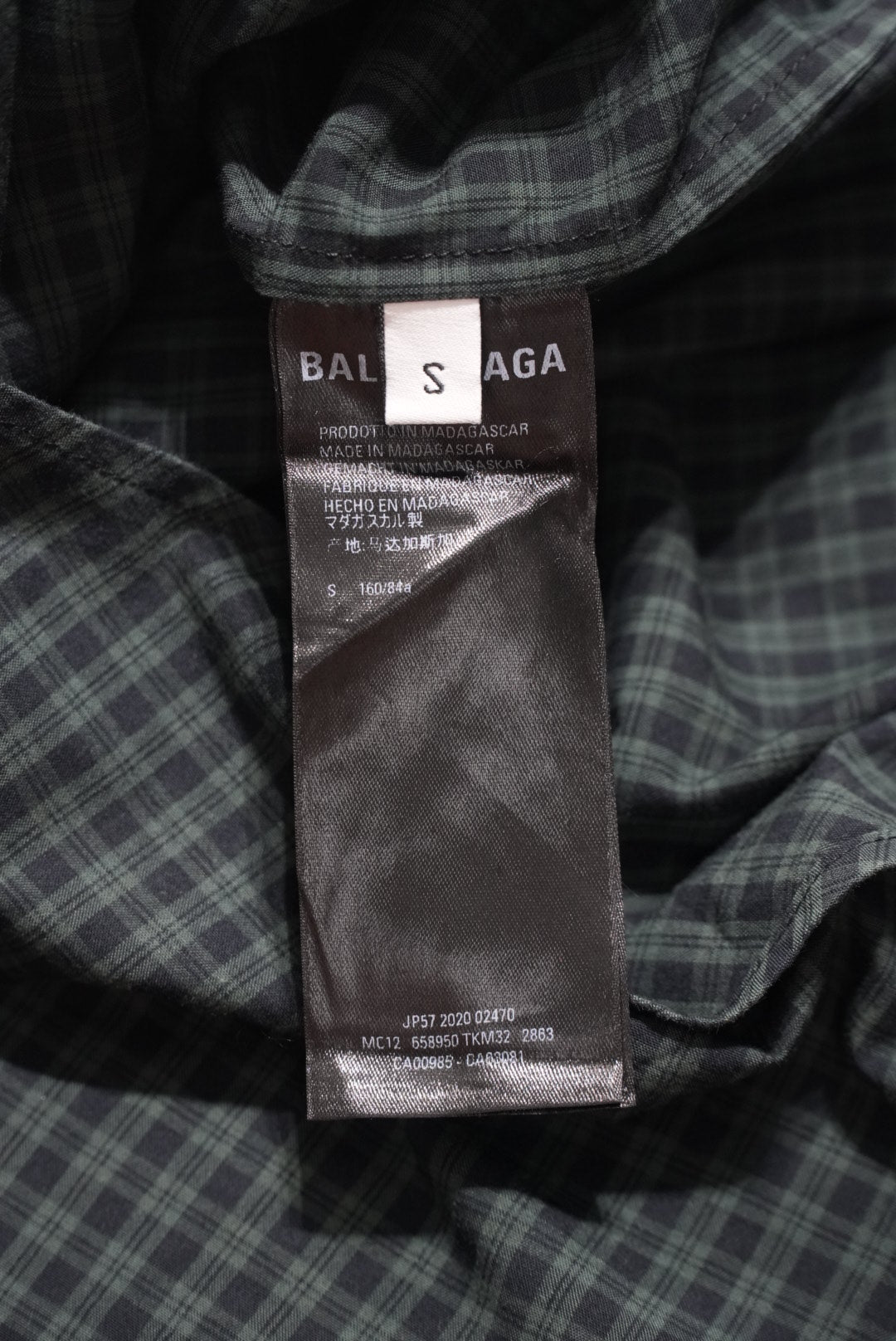 Balenciaga Asymmetric Shirt
