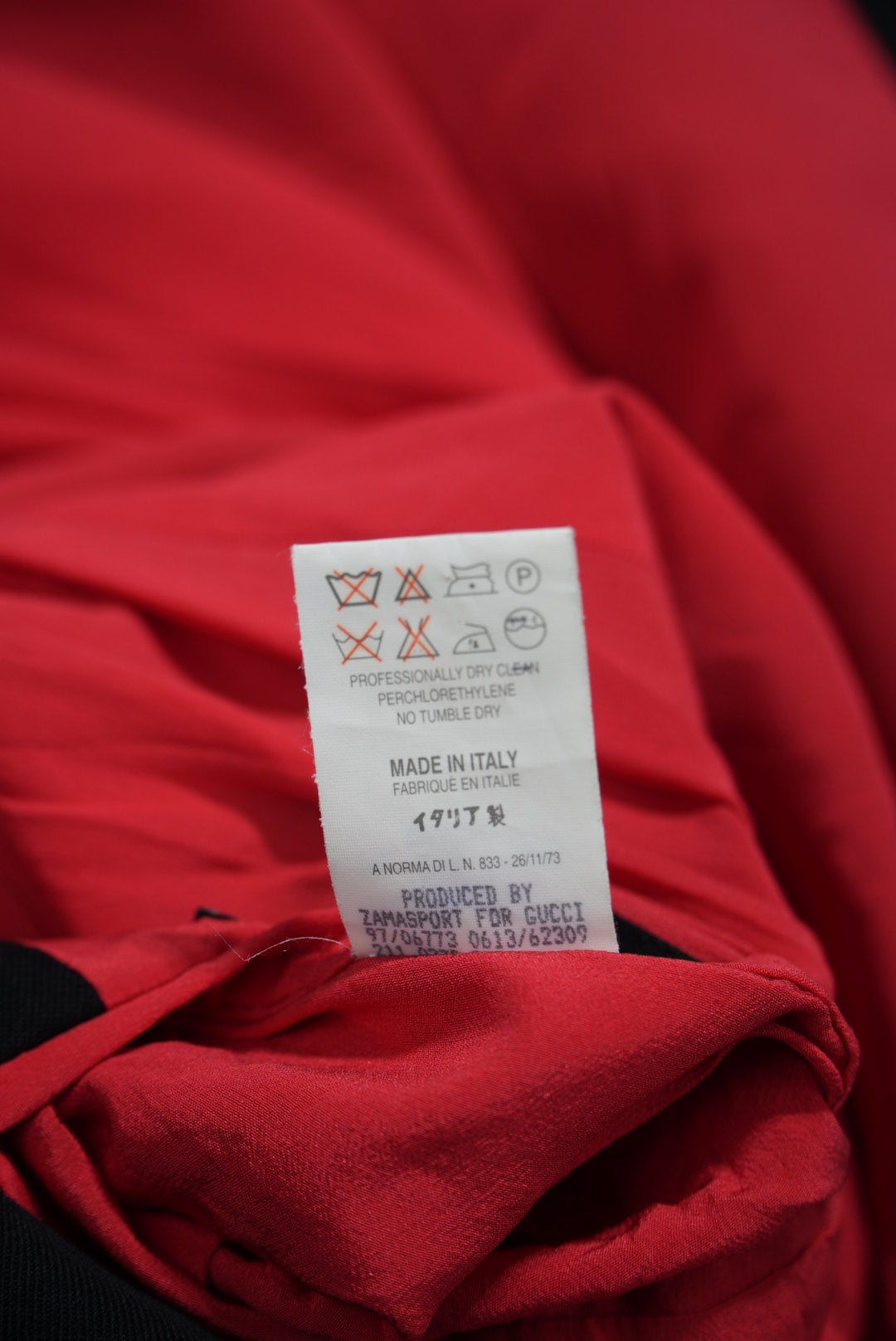 Gucci Fall 1997 Peak Lapel Overcoat