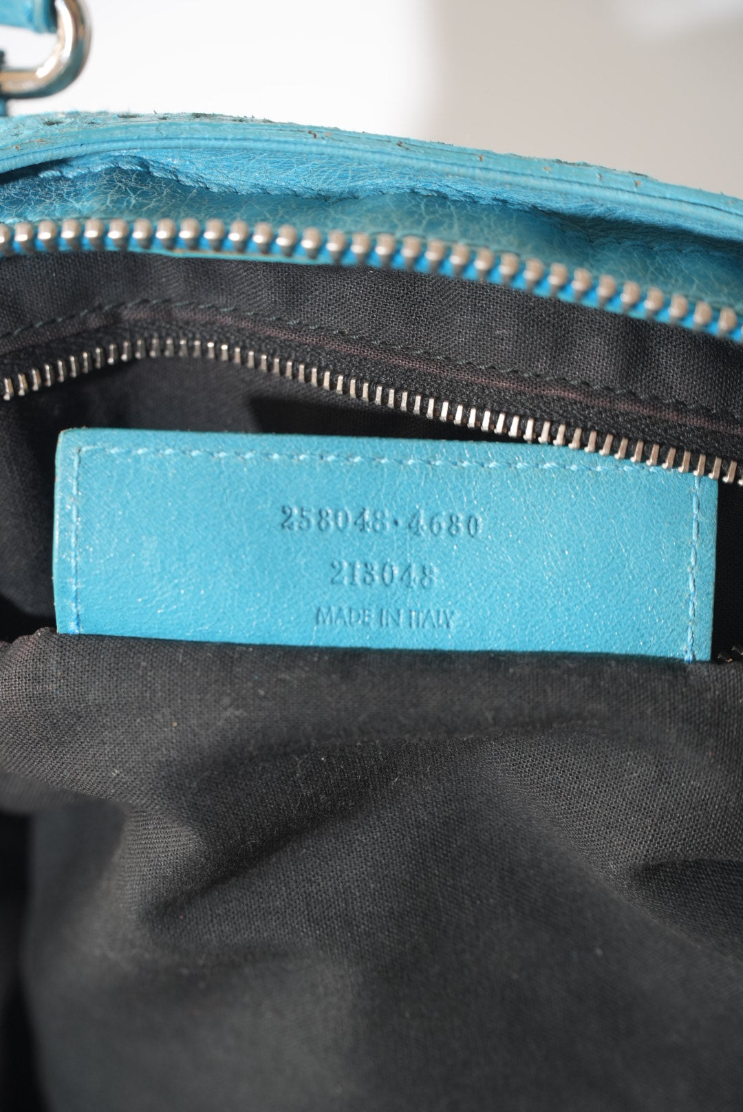 2000’s Balenciaga Tiffany Turquoise City Bag