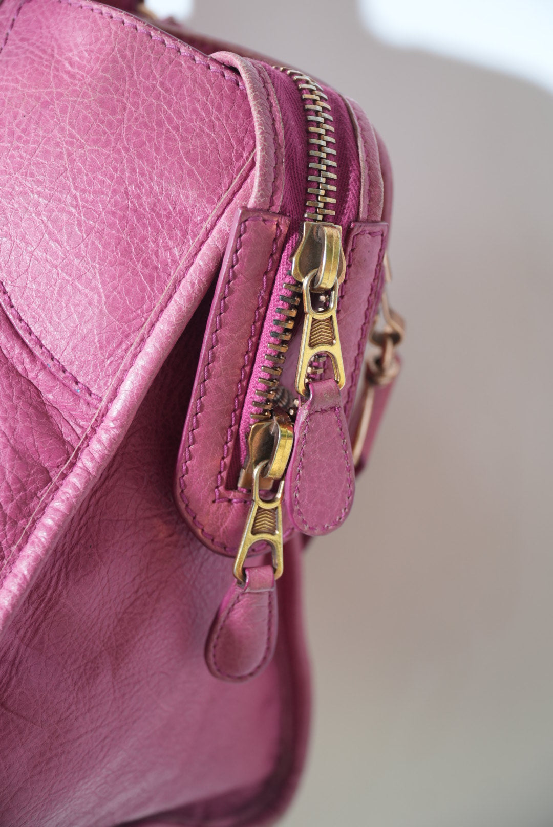 2000’s Balenciaga Cyclamen Giant 21 Rose Gold Part Time Bag