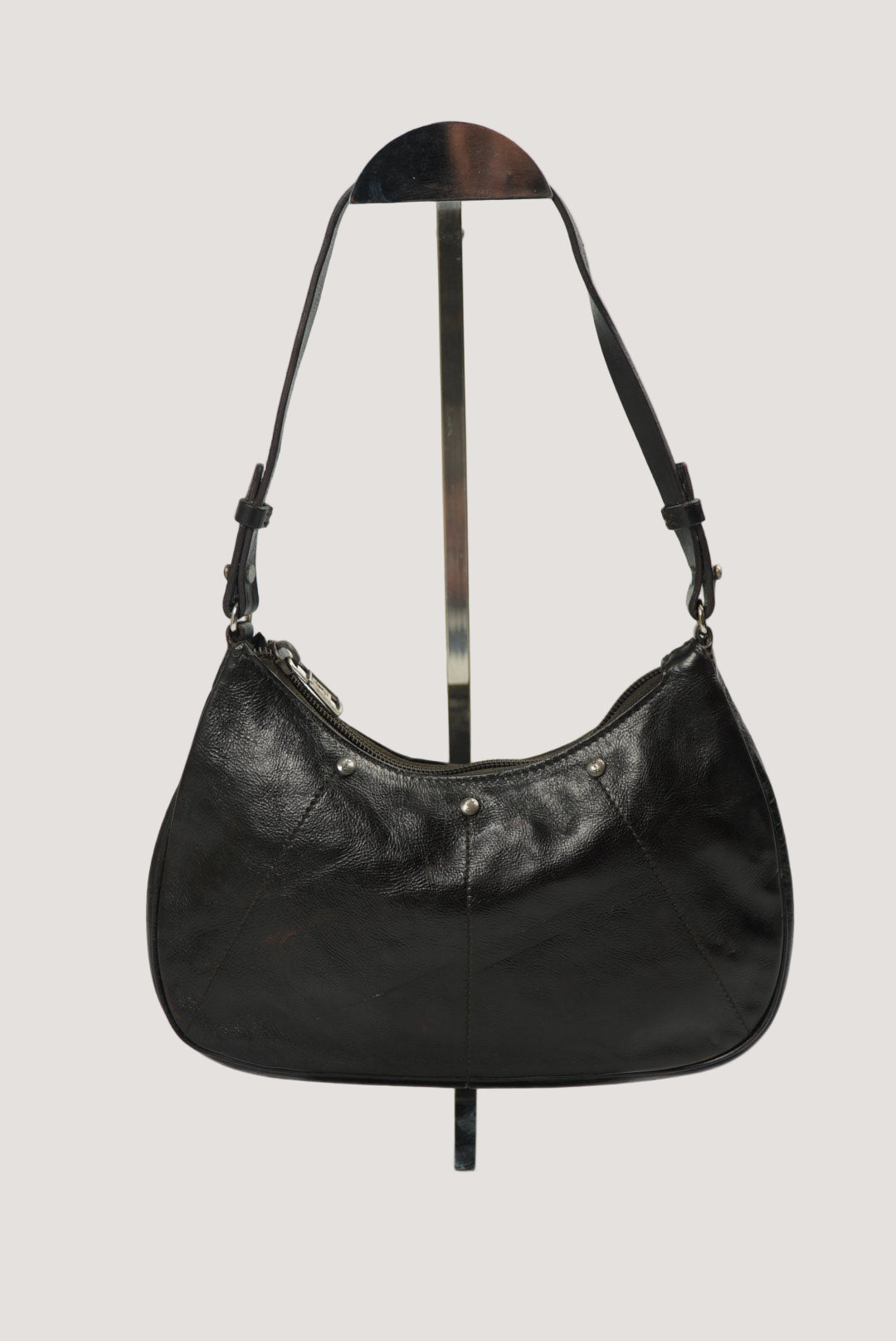Yves Saint Laurent Rive Gauche Studded Leather Pochette