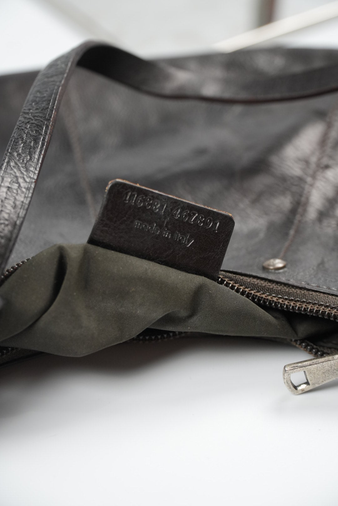Yves Saint Laurent Rive Gauche Studded Leather Pochette