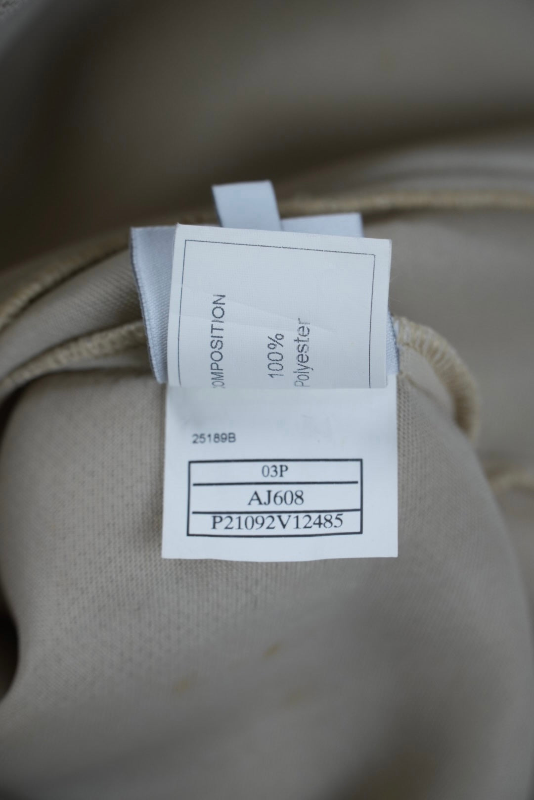 Chanel Sport 2003 Beige Zip Jacket