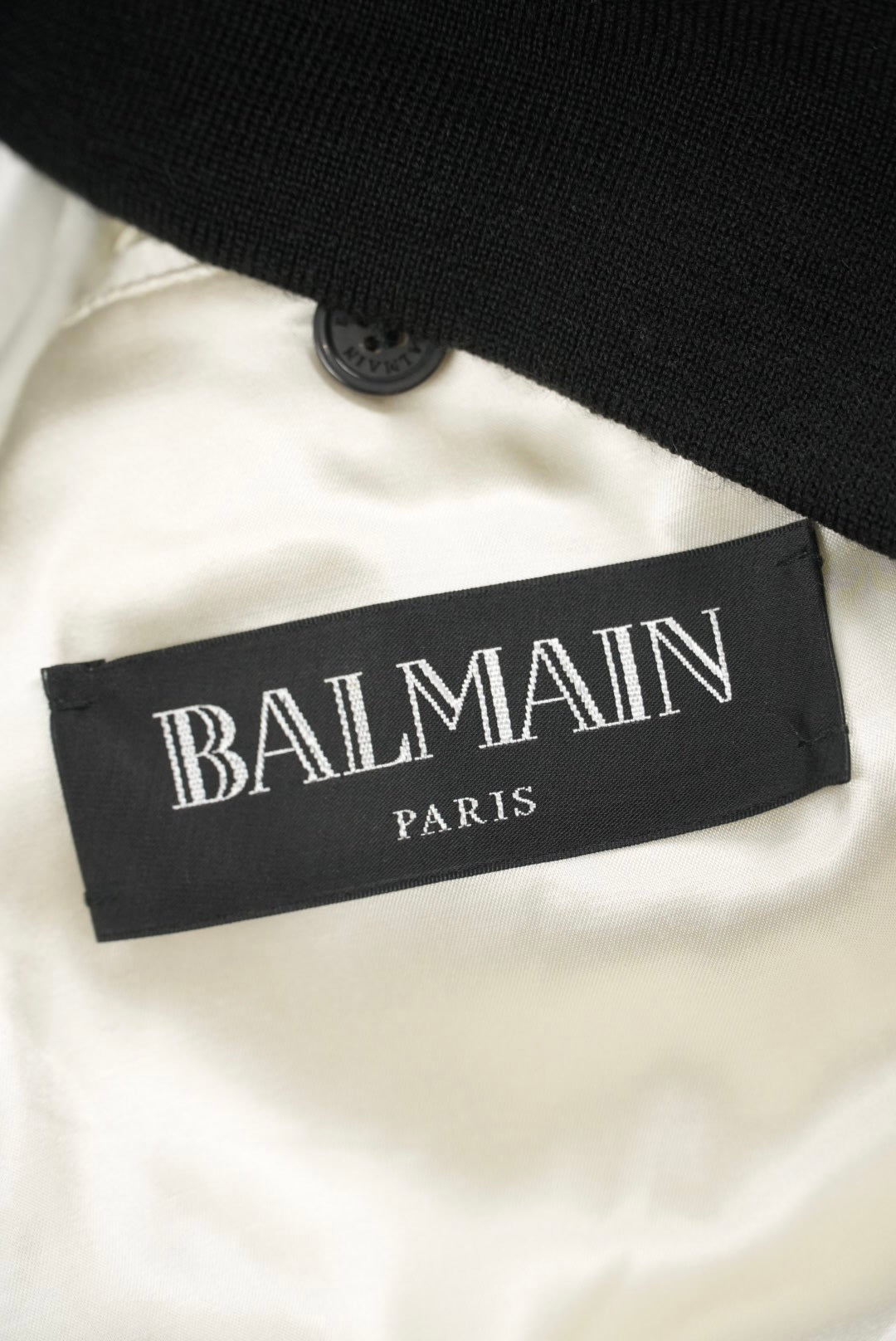 Balmain Palm Tree-Print Satin Bomber Jacket