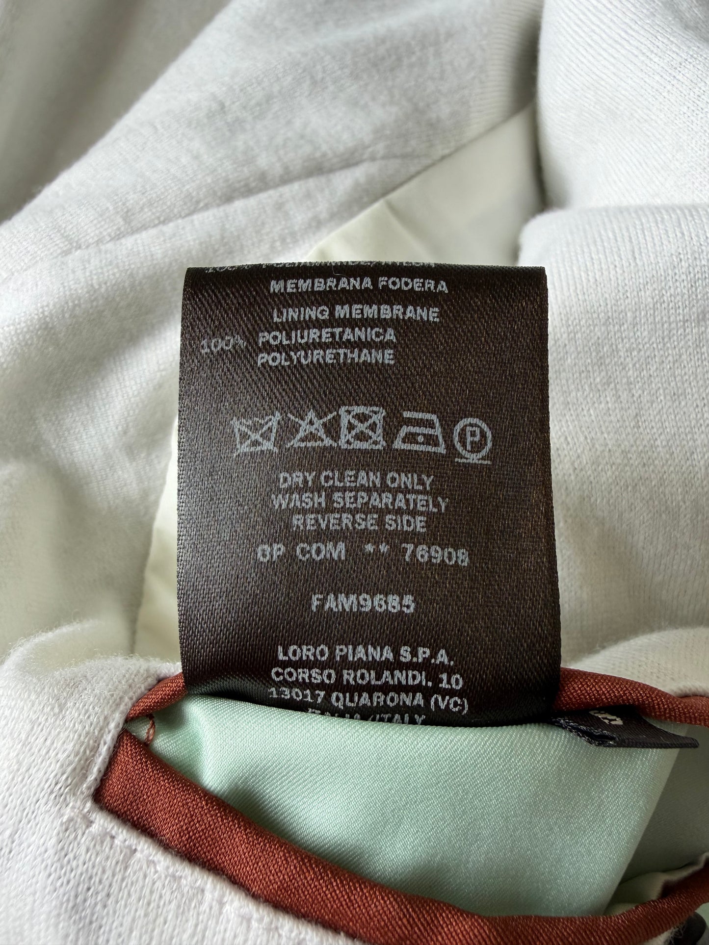 Loro Piana Traveller Field Jacket Microfibre Storm System
