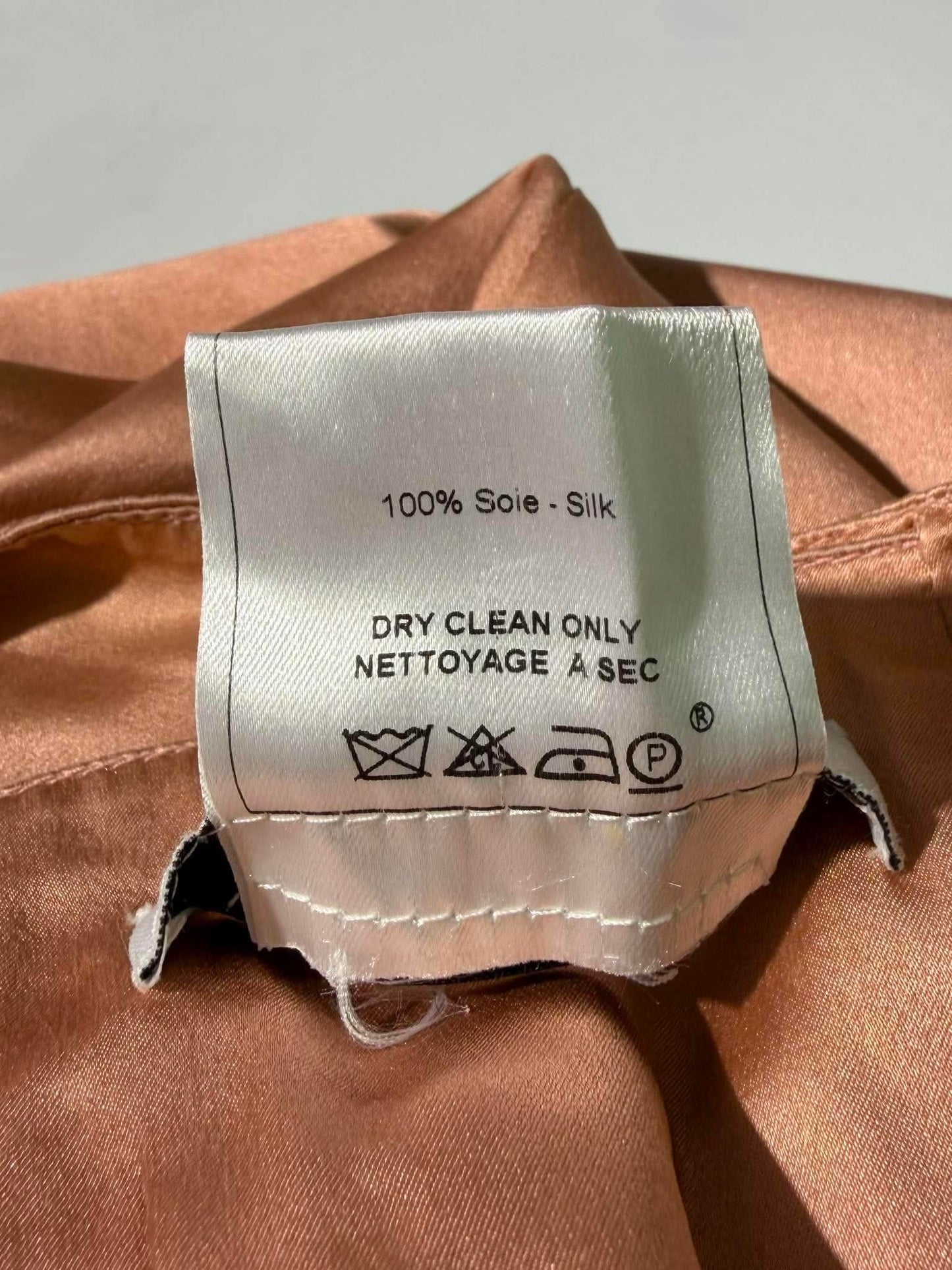 Vintage Christian Dior Boutique Dusty Pink Slip Skirt