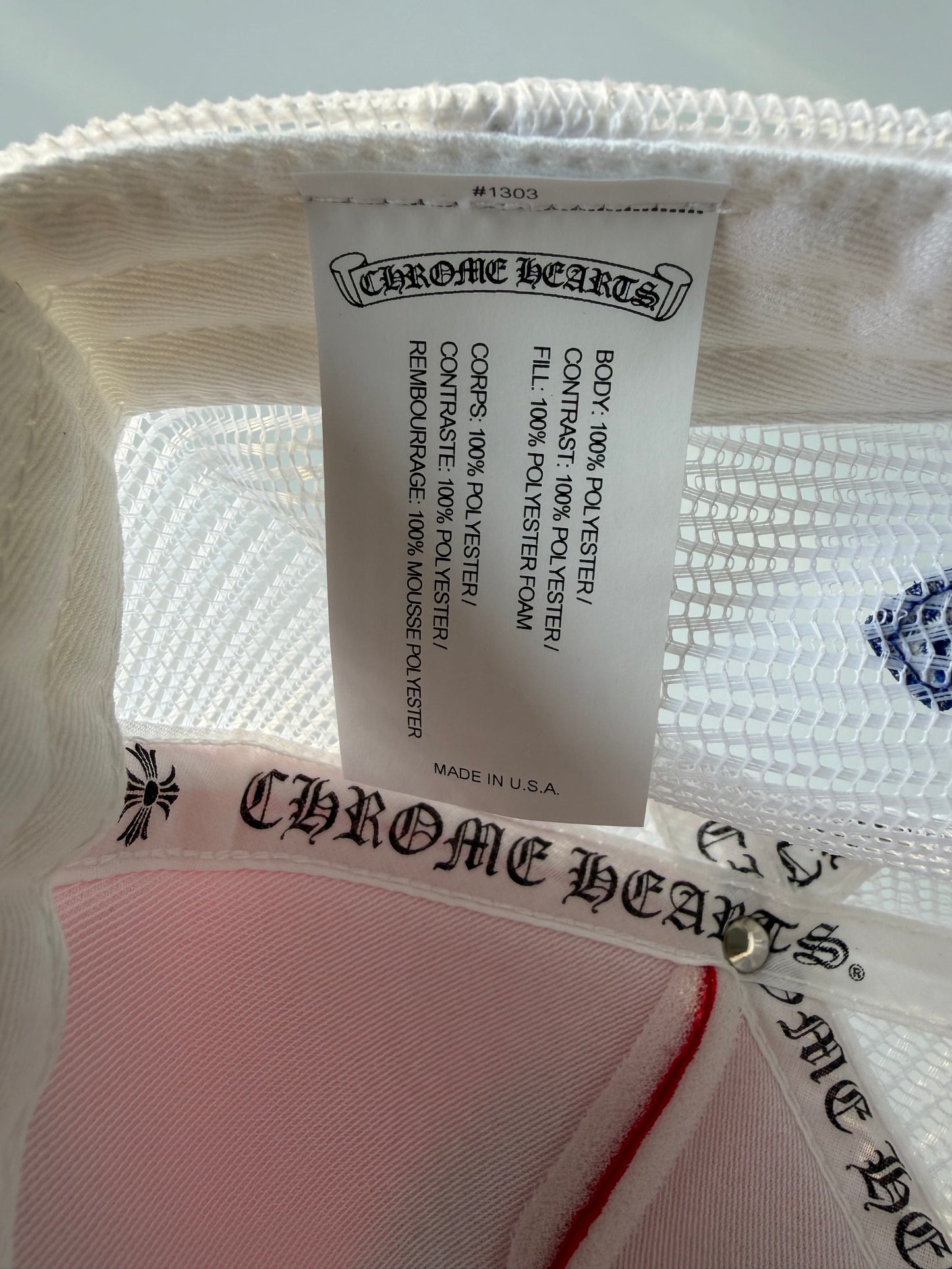 Chrome Hearts King Taco "4th of July" Trucker Hat