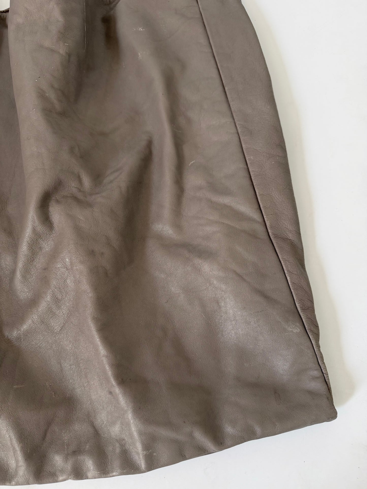 Martin Margiela SS11 Oversized Shopper Leather Tote Bag