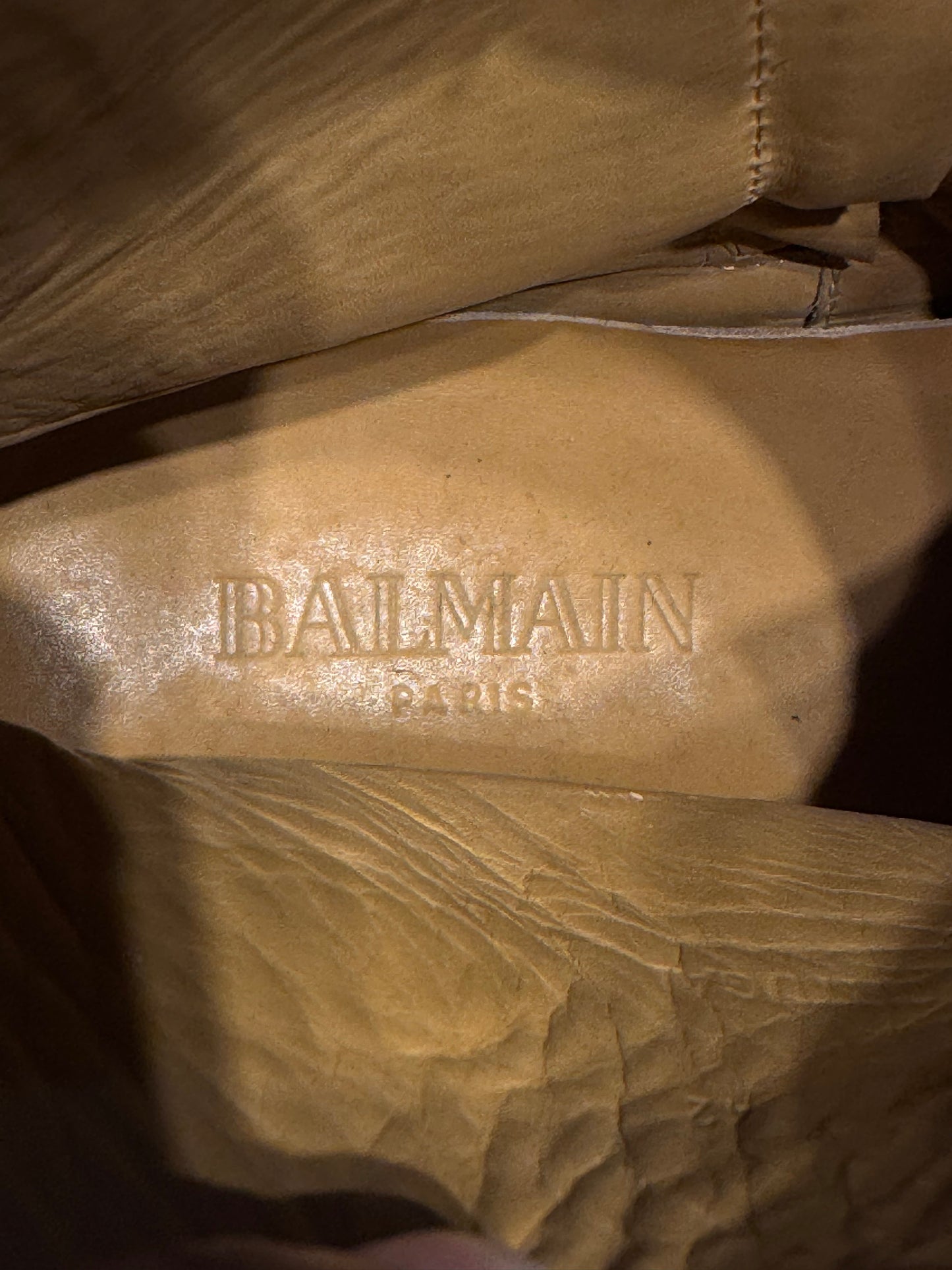 Balmain Homme SS11 Homme (Decarnin Era) Belt Boots