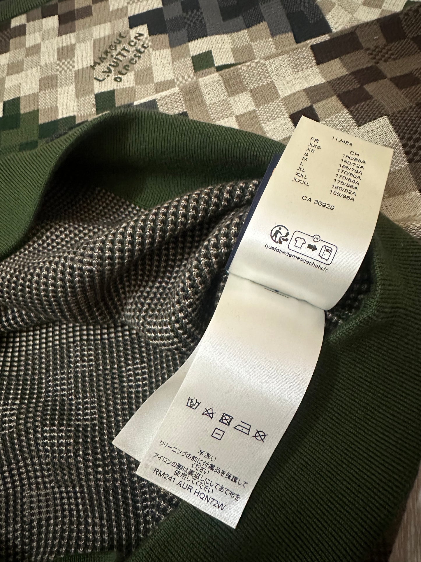 SS24 Louis Vuitton by Pharell Pixelated Sweatshirt