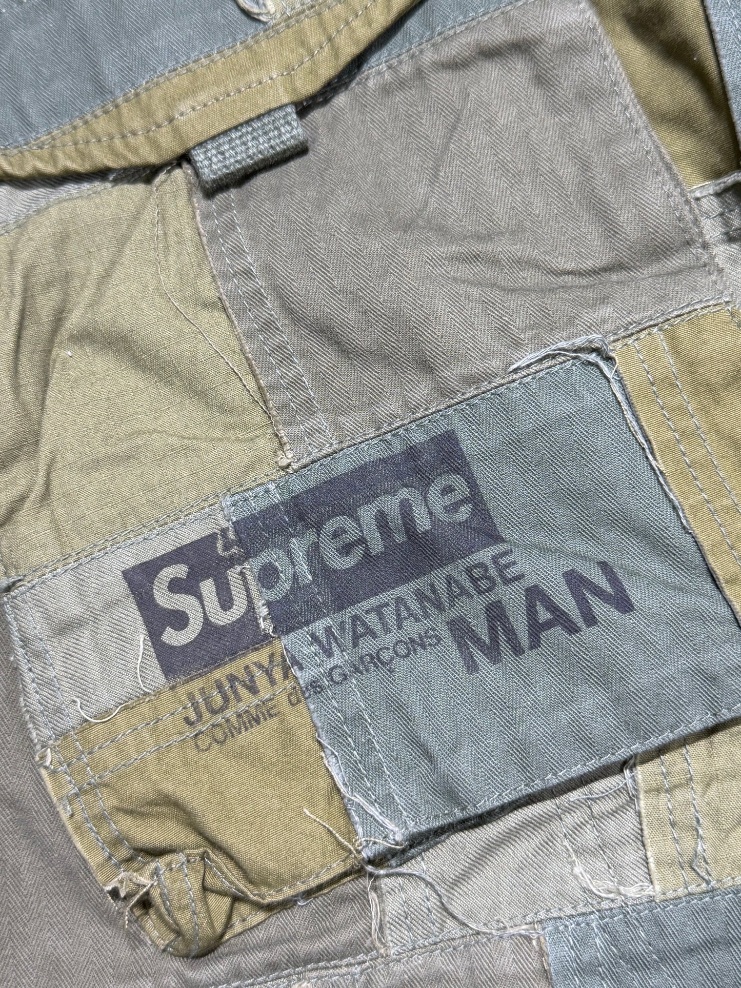 Supreme x Junya Watanabe x Comme des Garçons Patchwork Cargo Pants
