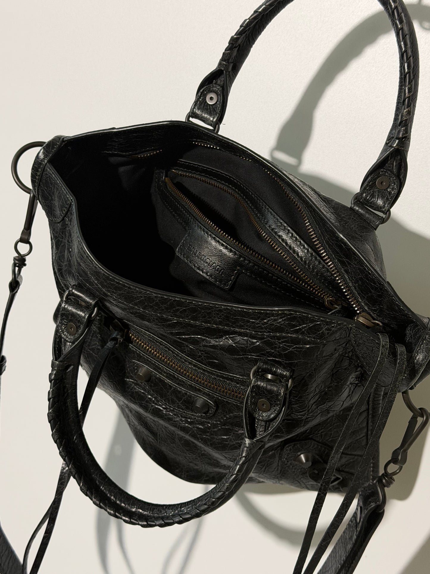 2000’s Small Balenciaga Black Classic City Bag