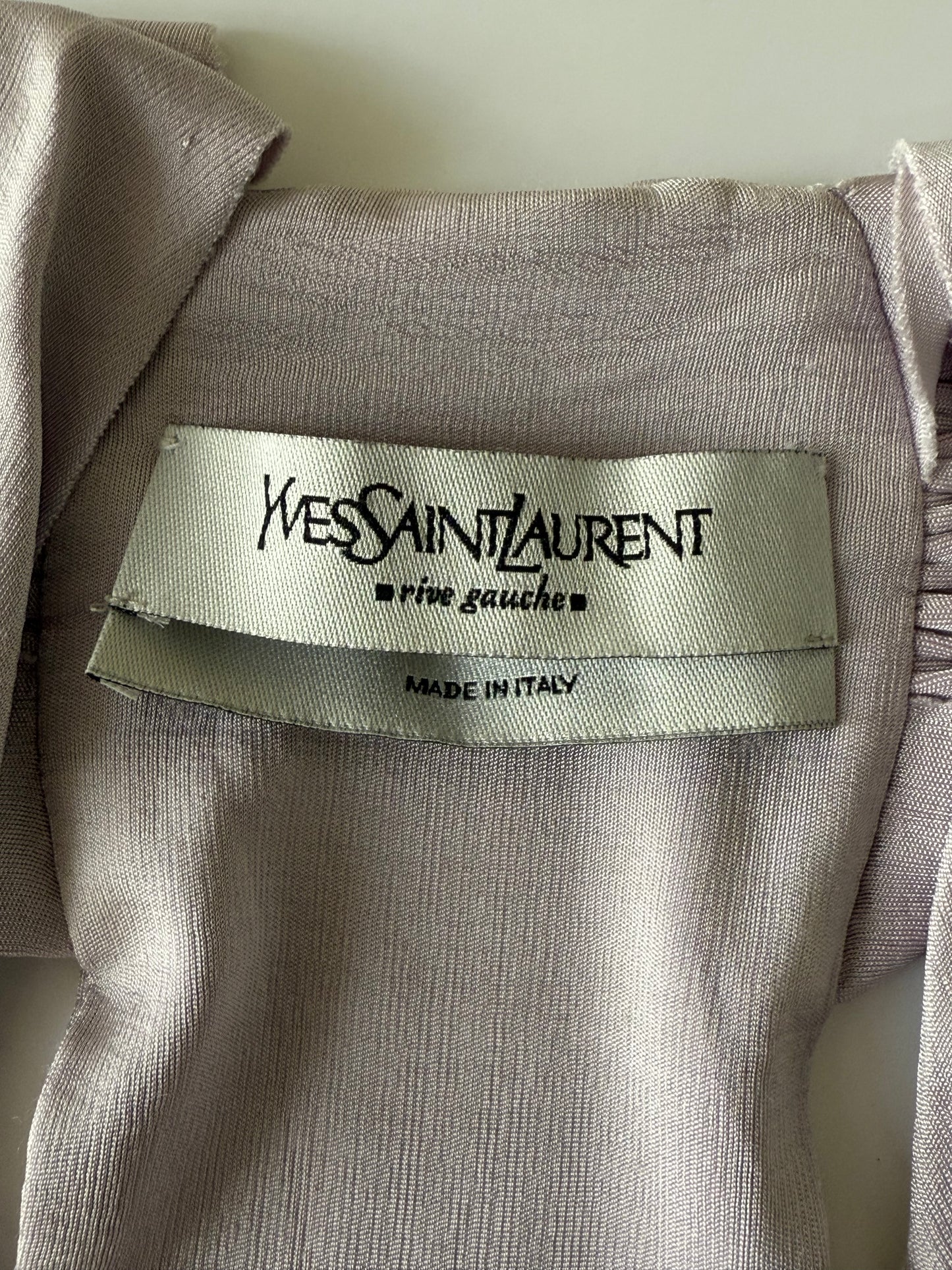 Yves Saint Laurent by Tom Ford S/S 2003 Ruched Blouse Top