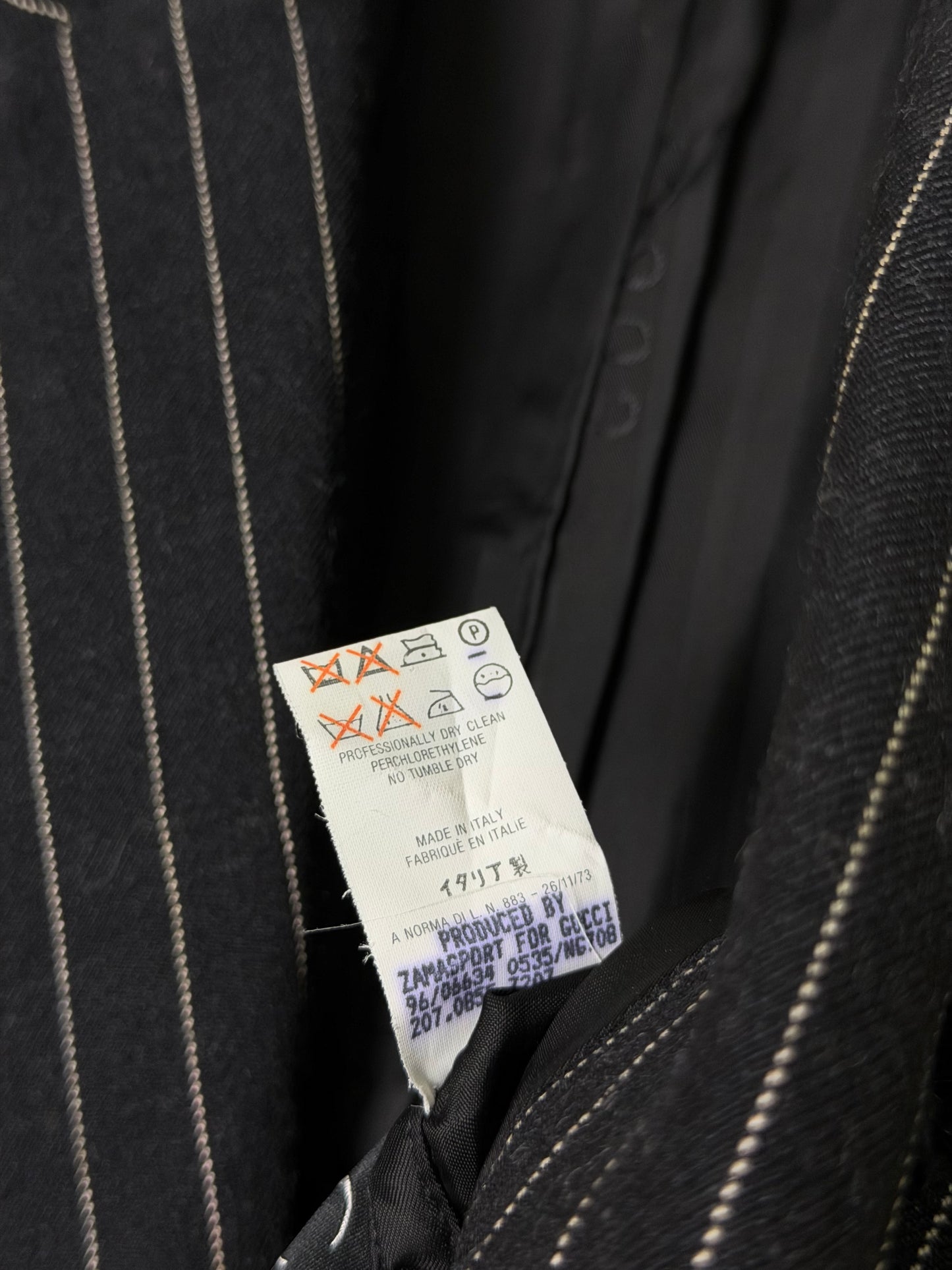 Gucci by Tom Ford 1986 Fall/Autumn Blazer Jacket