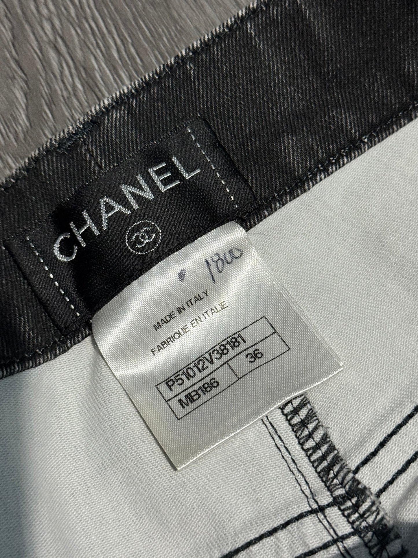 Chanel Gradation Stretch Skinny Pants
