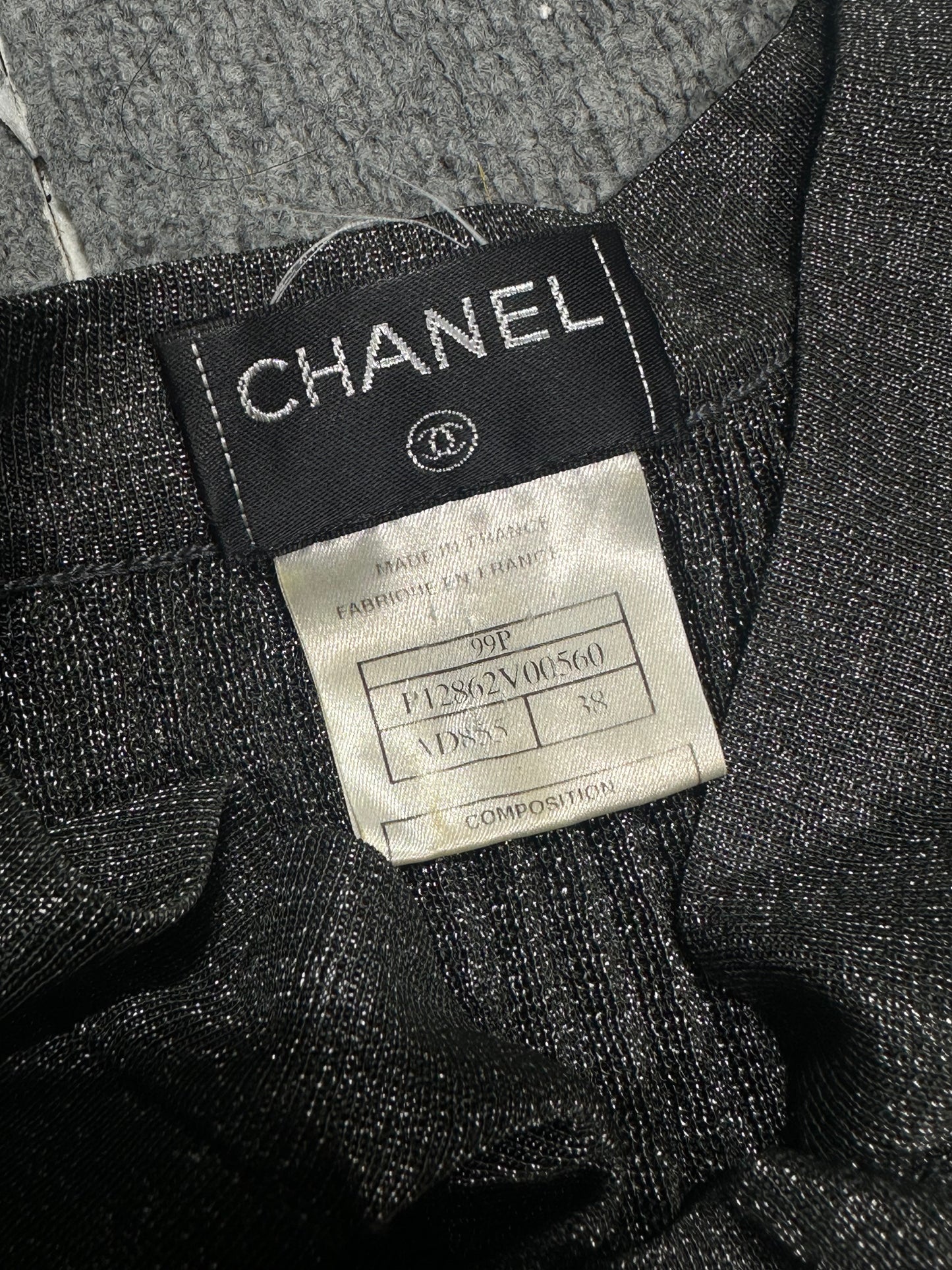 Chanel Pleated Tank Top & Skirt Set