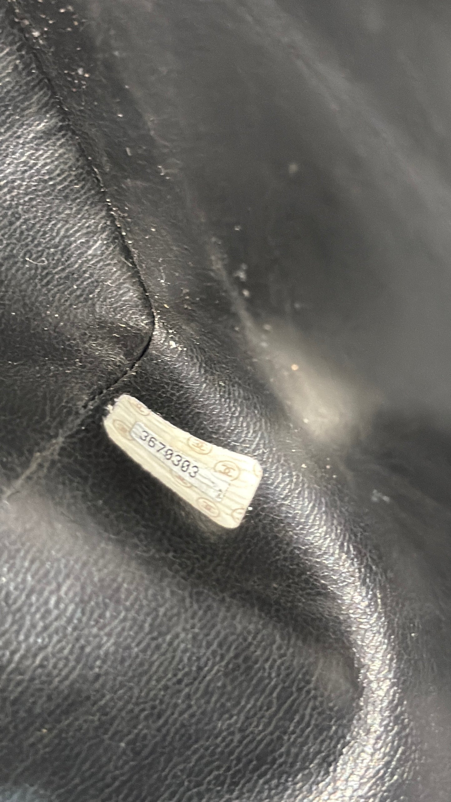 CHANEL 1995 VINTAGE PINK XL DUFFLE BOWLER LETTERED LOGO BAG