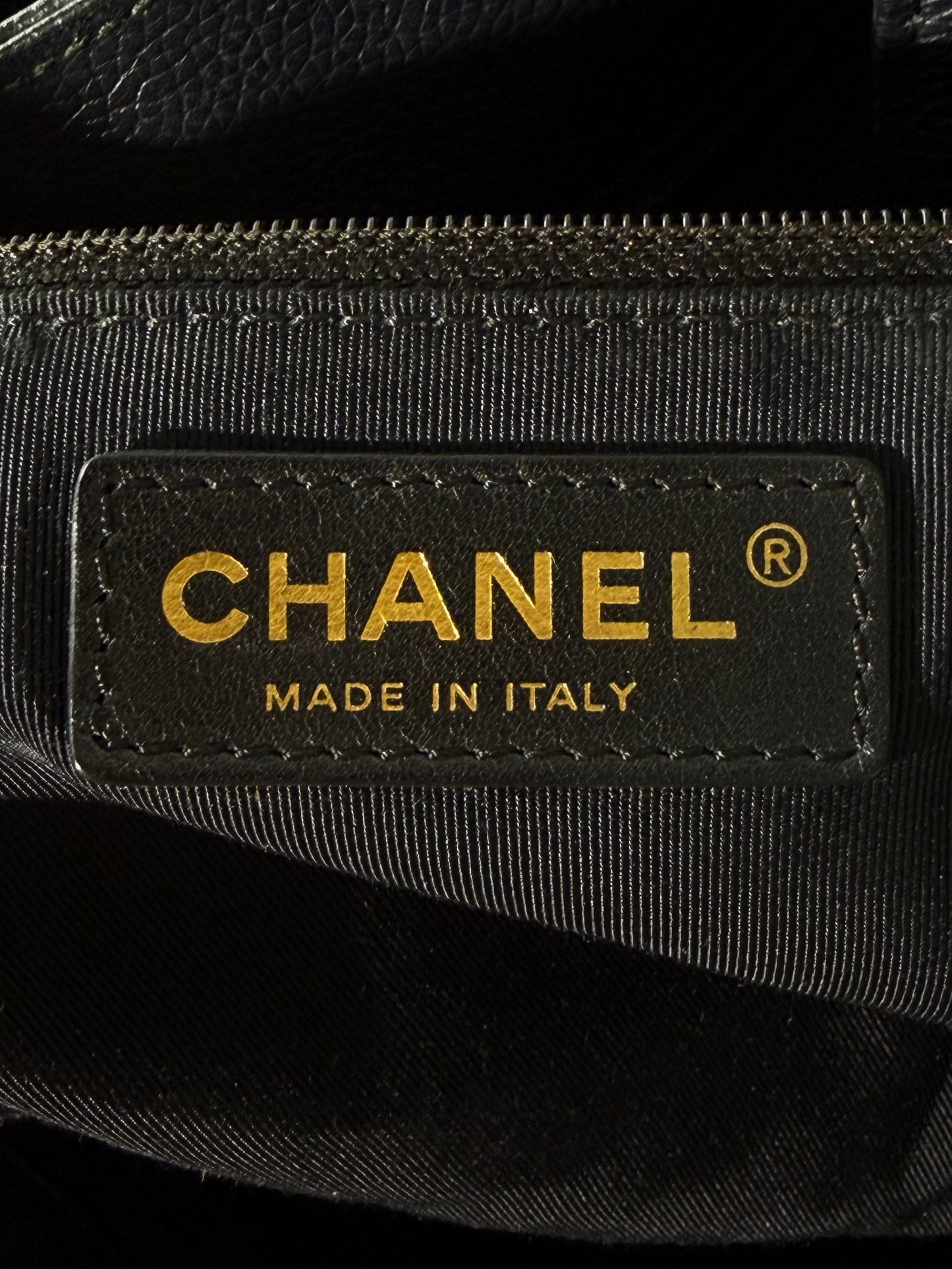 Chanel Executive Cerf Shopping Tote Bag