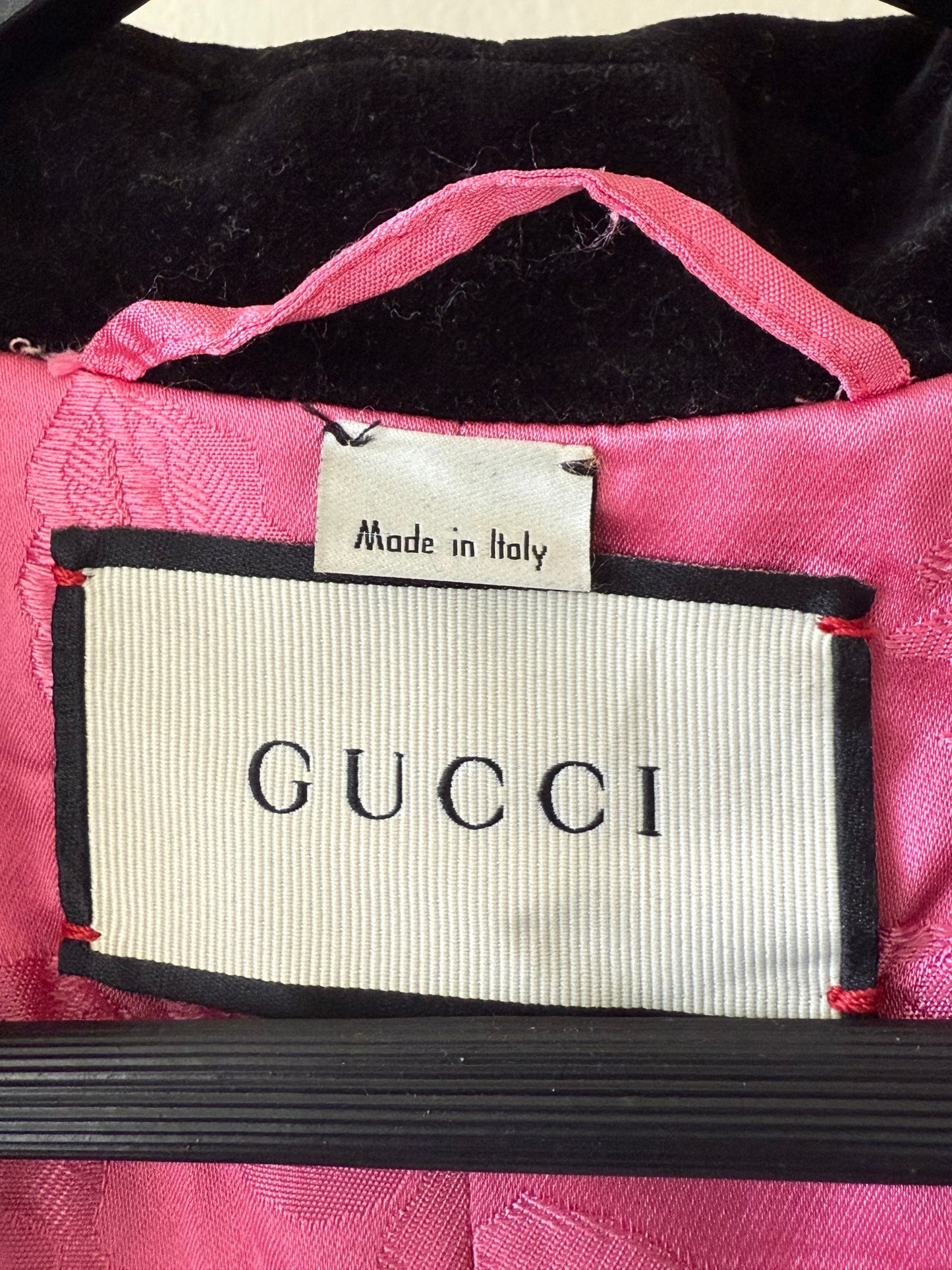 New Cruise 2019 Gucci Runway Embroidered Pastel Pink Kimono