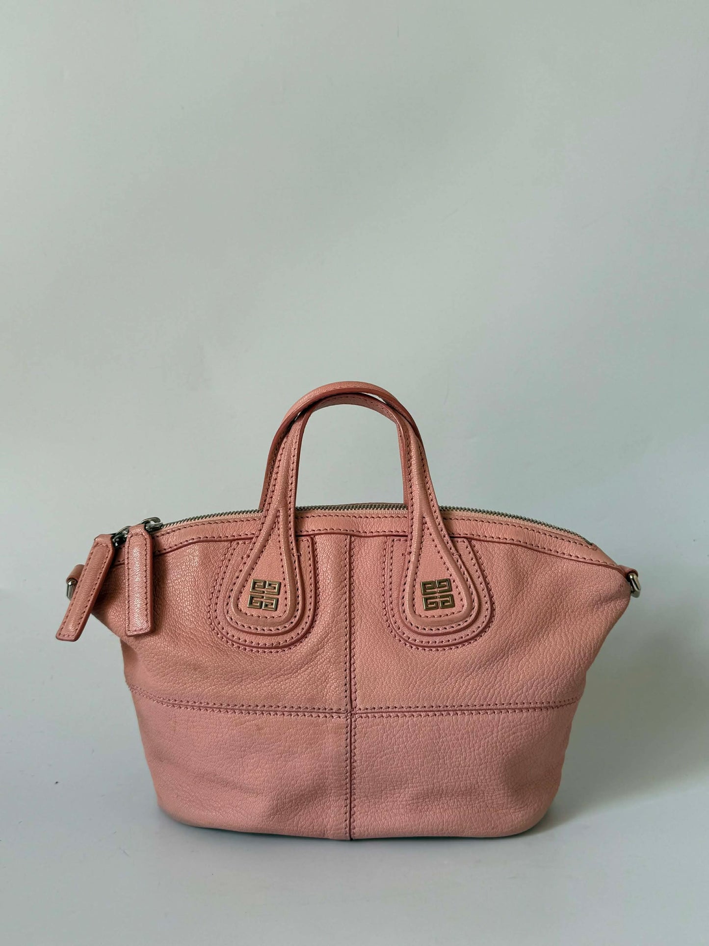 Givenchy Pink Goatskin Leather Micro Nightingale Bag