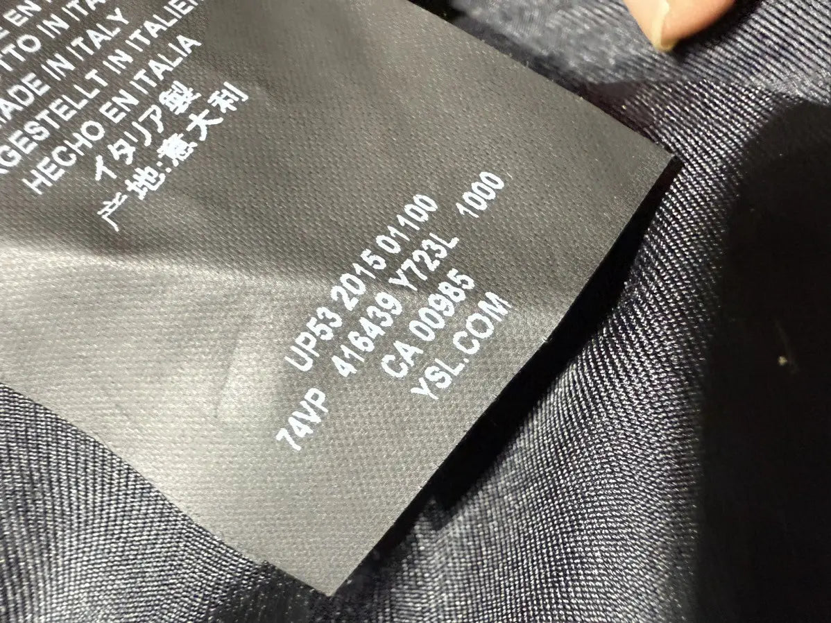 Saint Laurent Hedi Slimane FW15 Silhouette Camou Blazer