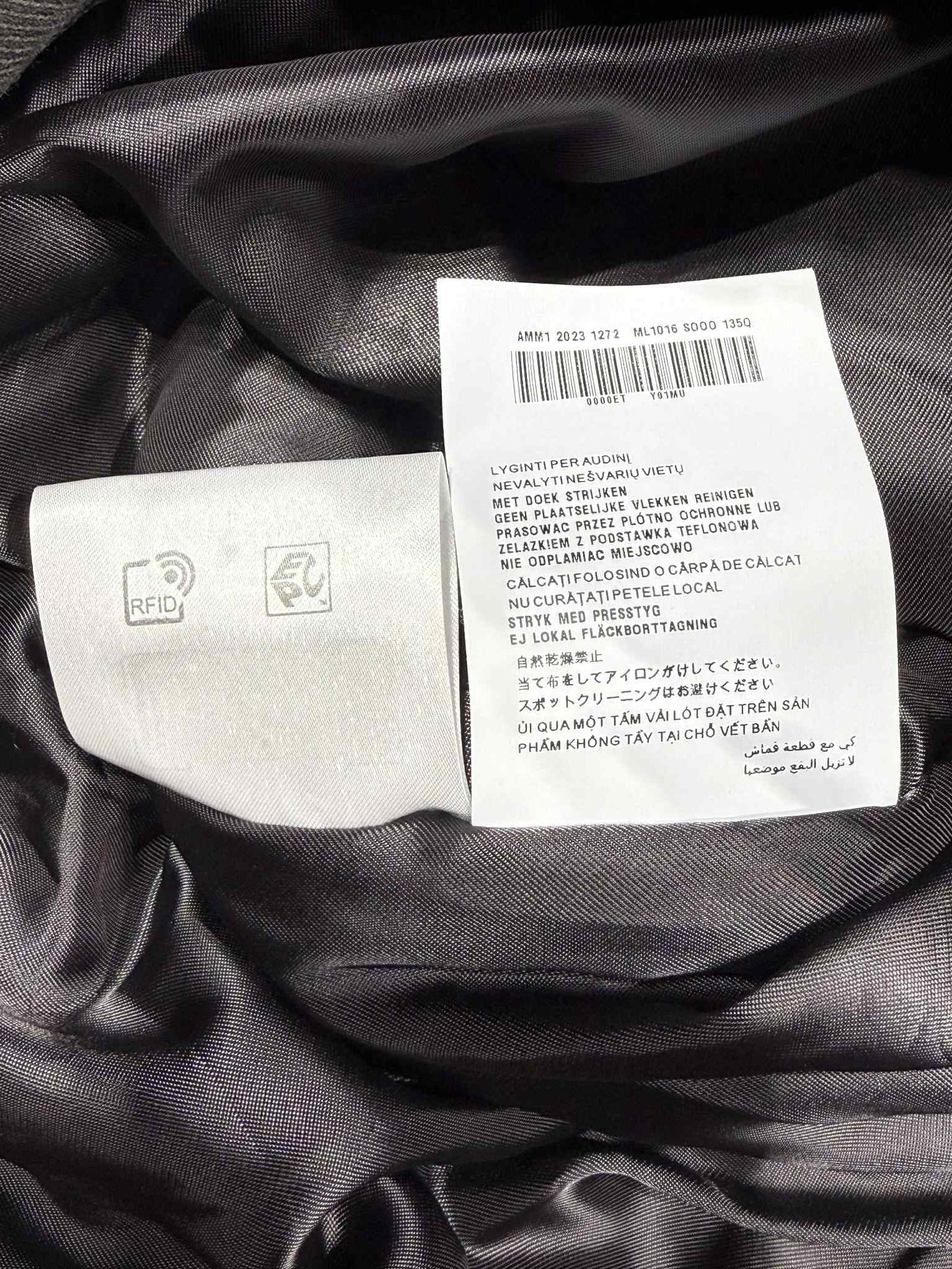 Miu Miu Garment-Dyed Blouson Jacket With Embroidered Logo