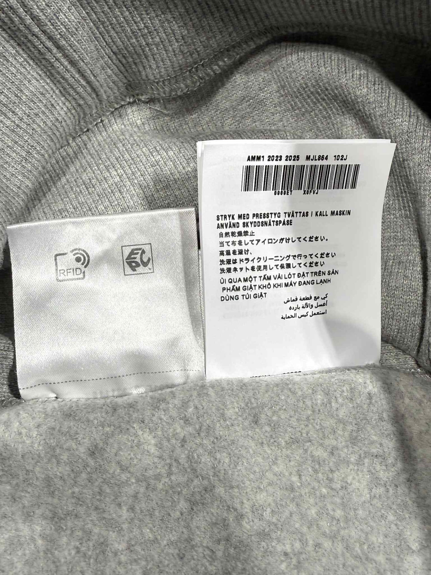 Miu Miu Grey Boxy Sweatshirt