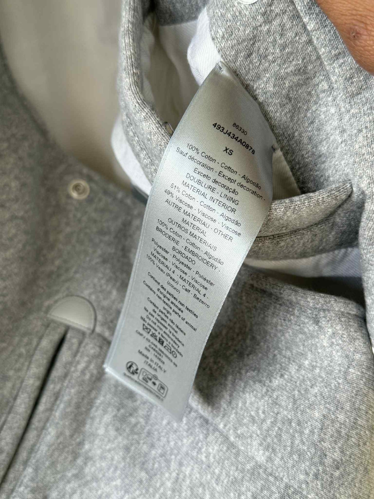 Christian Dior Lily of the Valley Varsity Jacket