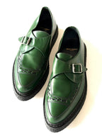 Saint Laurent by Hedi Slimane F/W2014 Green Monk Creeper