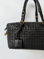 Bottega Veneta Intrecciato Woven Montaigne Satchel Bag