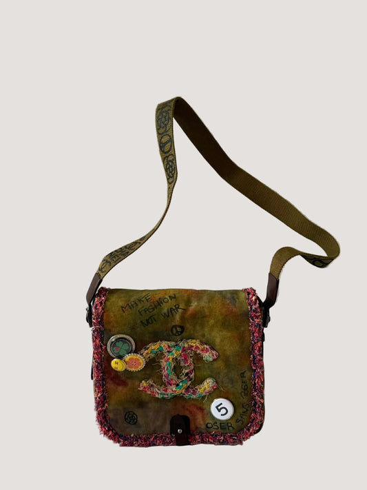 Chanel "On the Pavements" Graffiti Messenger Bag