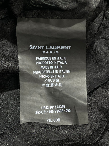 Saint Laurent Spring Summer 2018 Sequined Shirt