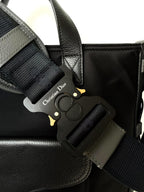 Dior x Sacai by Kim Jones Nylon Saddle Tote Bag