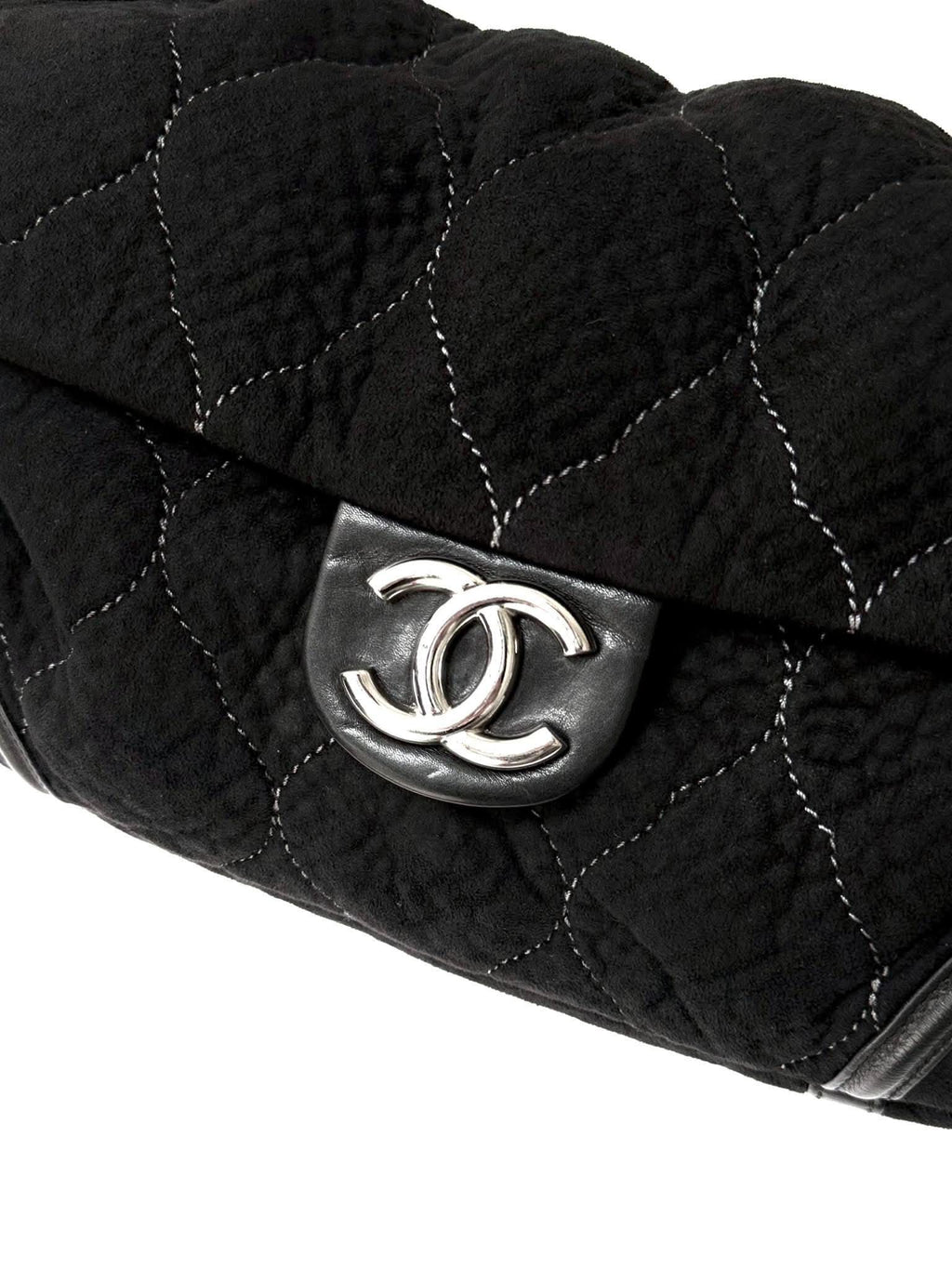 Chanel 2008-2009 Suede Rodeo Drive Flap Bag