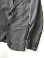 Louis Vuitton Pont Neuf Jacquard Script Gray Suit