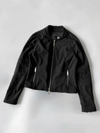 Vintage A/W1998 Gucci Black Nylon Biker Jacket